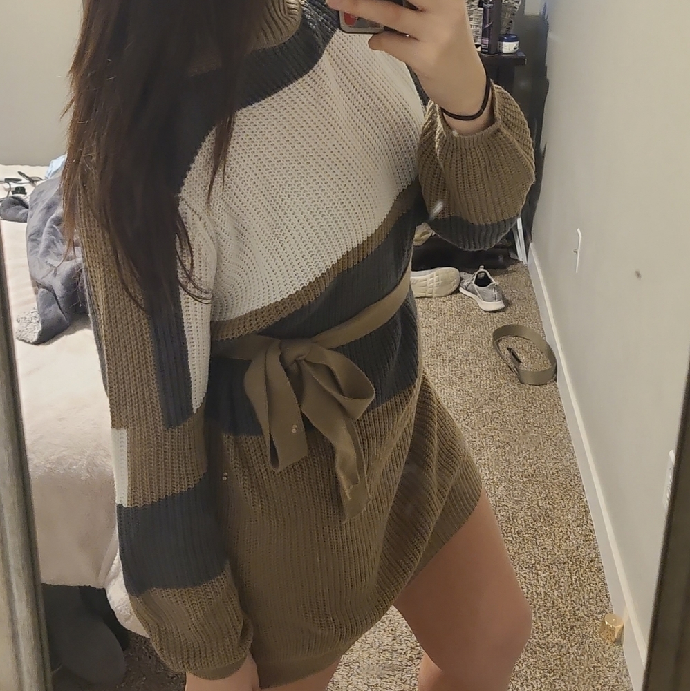 Sweater dress
